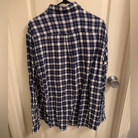 Chaps Plaid Flannel Shirt - Picture 4 of 4